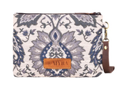 Myra | Cinderbluff Wristlet in Olive Floral *FINAL SALE*