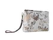 Myra | Cinderbluff Wristlet in Sage Floral *FINAL SALE*