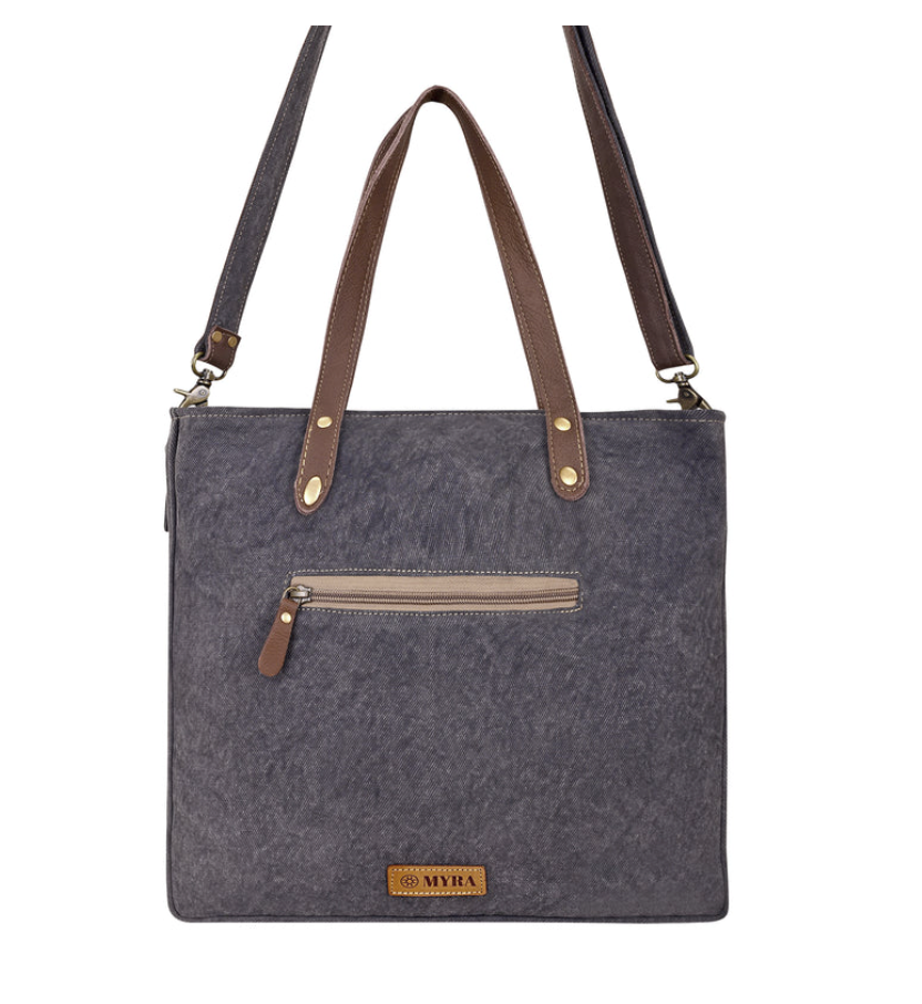 Myra | Willow Mesa Messenger in Grey Floral *FINAL SALE*