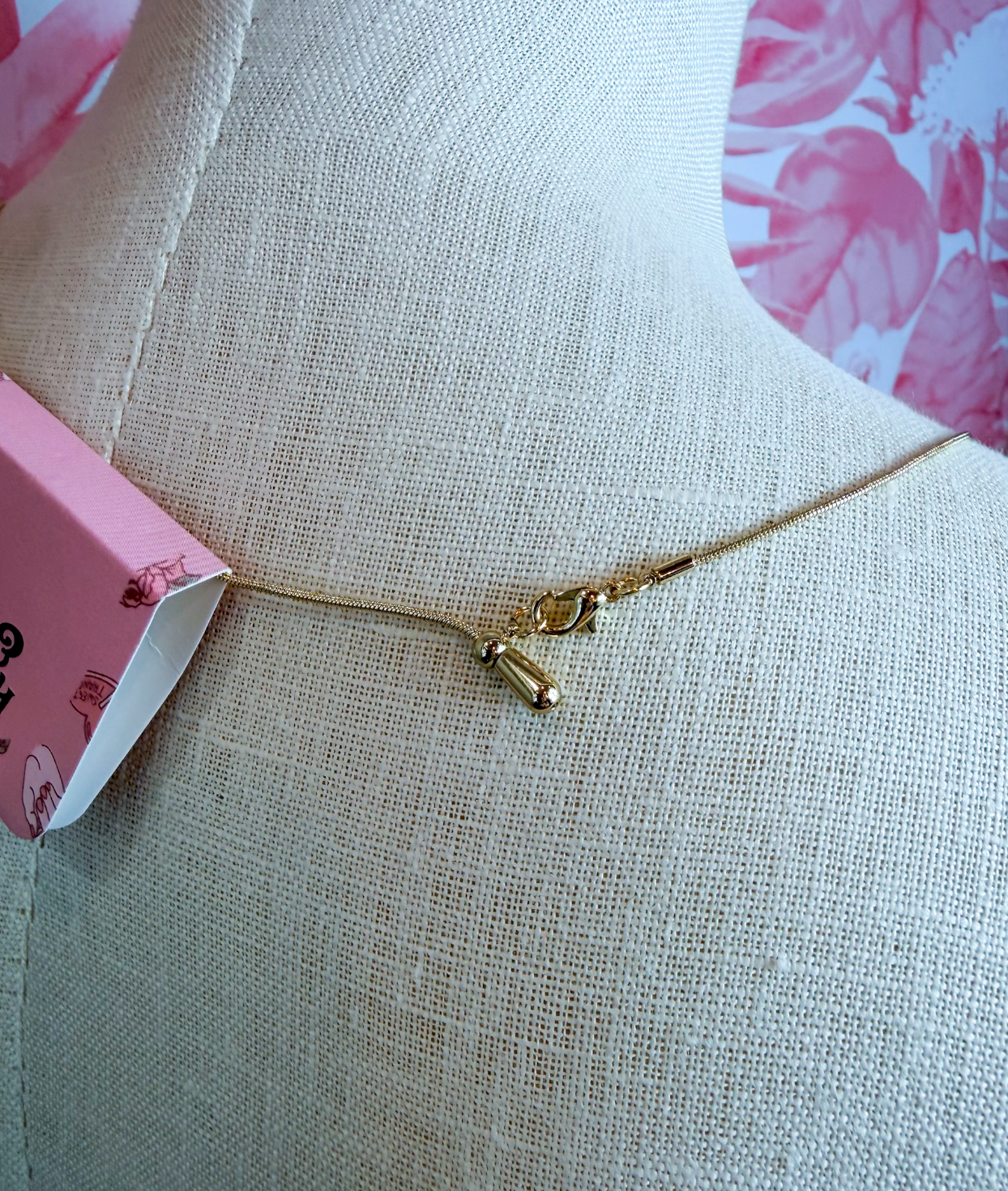 Adjustable Snake Chain Nugget Bead Cluster Necklace in Gold *Final Sale*