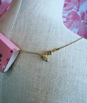 Adjustable Snake Chain Nugget Bead Cluster Necklace in Gold *Final Sale*