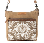 Myra | Crestbloom Vintage Crossbody Bag in Olive  *FINAL SALE*