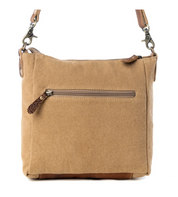 Myra | Crestbloom Vintage Crossbody Bag in Olive  *FINAL SALE*