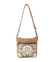 Myra | Crestbloom Vintage Crossbody Bag in Olive  *FINAL SALE*