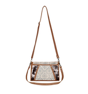 Myra | Dual Strap Small Crossbody Bag in blue *FINAL SALE*