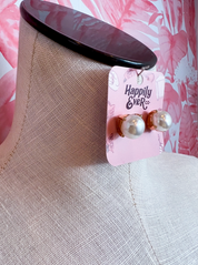 Statement Pearl Studs *Final Sale*