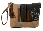 USA Canvas Patch Pouch Myra Bag *FINAL SALE*