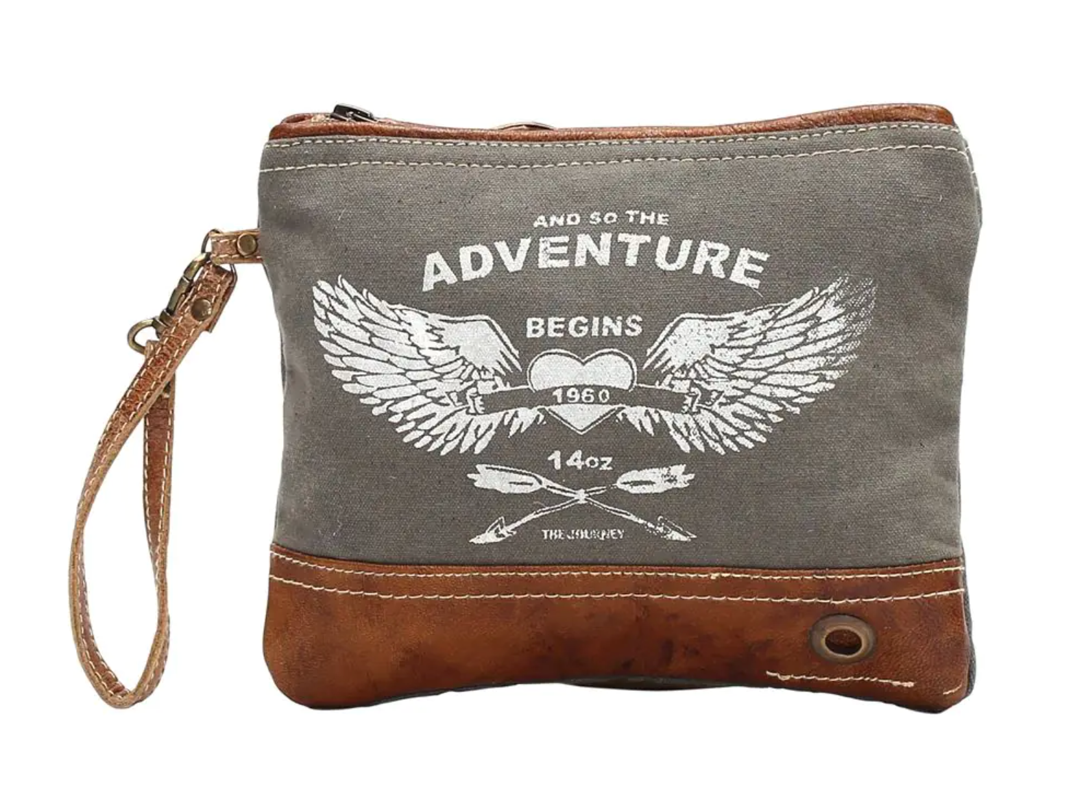 Adventure Begins Pouch *FINAL SALE*