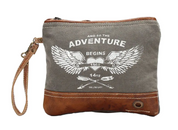 Adventure Begins Pouch *FINAL SALE*