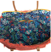 Myra Bag | Triple Fork Ranch Weekender Bag in Scarlet *FINAL SALE*