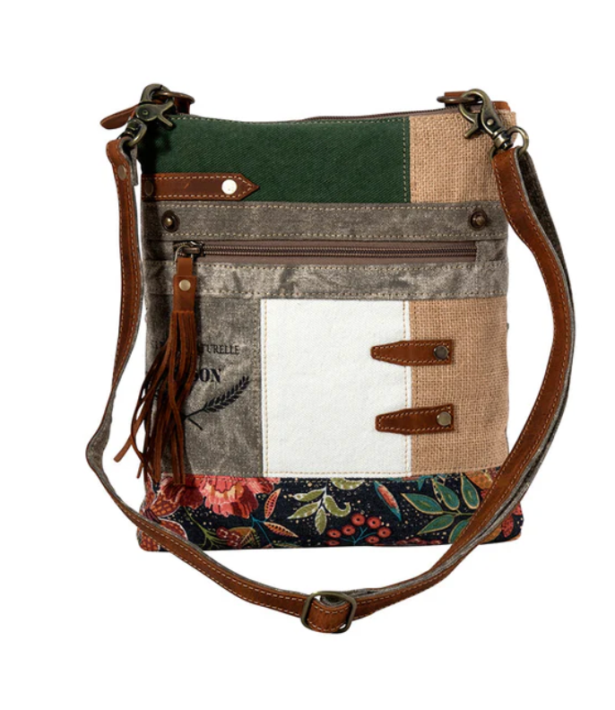Myra Bag | Boulangerie Floral Trim Crossbody Bag *FINAL SALE*