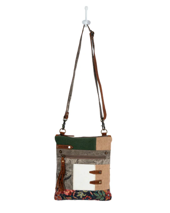 Myra Bag | Boulangerie Floral Trim Crossbody Bag *FINAL SALE*