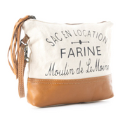 Myra | Farine Canvas Pouch *FINAL SALE*