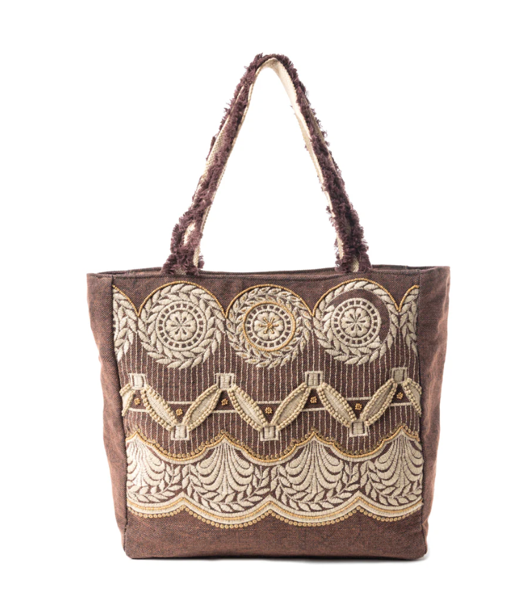 Myra | Antique Medallion Market Tote Bag *FINAL SALE*
