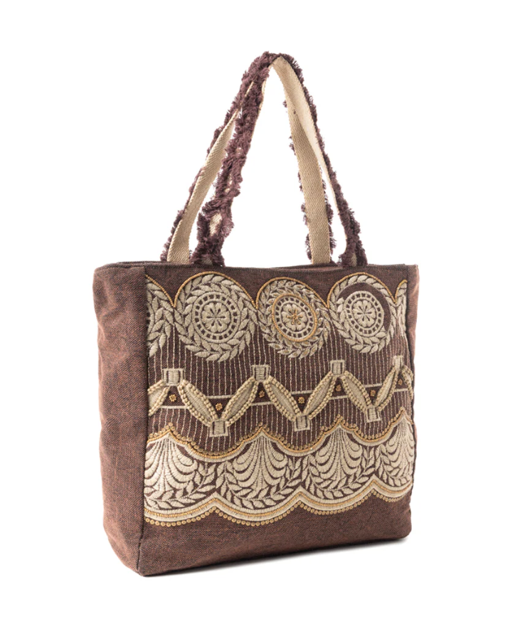 Myra | Antique Medallion Market Tote Bag *FINAL SALE*