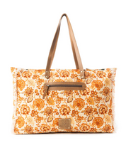Myra | Delft Garden Weekender In Yellow & Red *FINAL SALE*