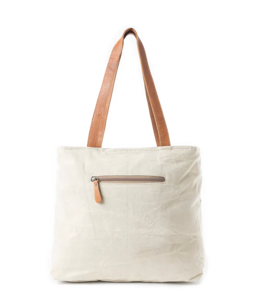 Myra | Expeditions Patch Tote Bag *FINAL SALE*