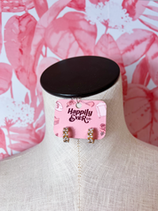 Pearl & Rhinestone Huggie Hoop Earrings *Final Sale*