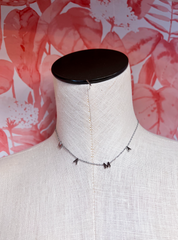 Stainless Steel Waterproof Tarnish Proof Mama Necklace  - Silver *Final Sale*