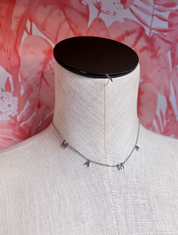 Stainless Steel Waterproof Tarnish Proof Mama Necklace  - Silver *Final Sale*