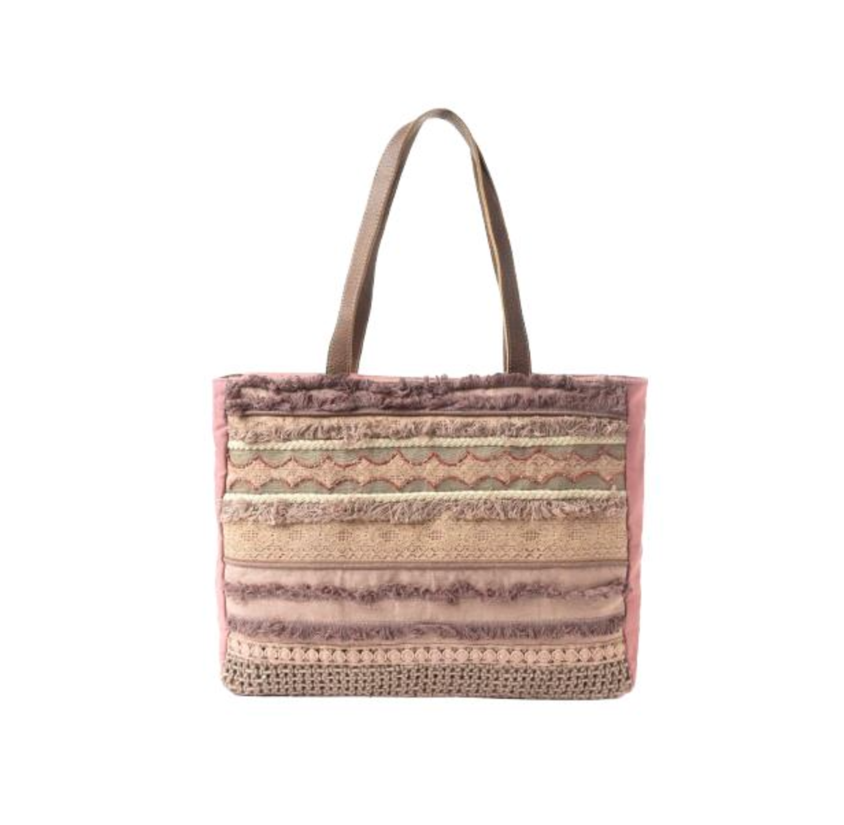 Myra | Desert Lace & Fringe Weekender Bag *FINAL SALE*