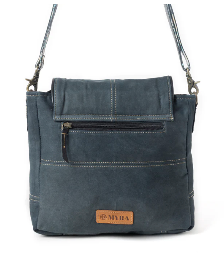 Myra | St. Tropez Explorer Shoulder Bag in Indigo *FINAL SALE*
