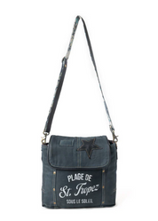 Myra | St. Tropez Explorer Shoulder Bag in Indigo *FINAL SALE*
