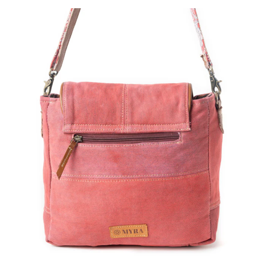 Myra | St. Tropez Explorer Shoulder Bag in Pink *FINAL SALE*