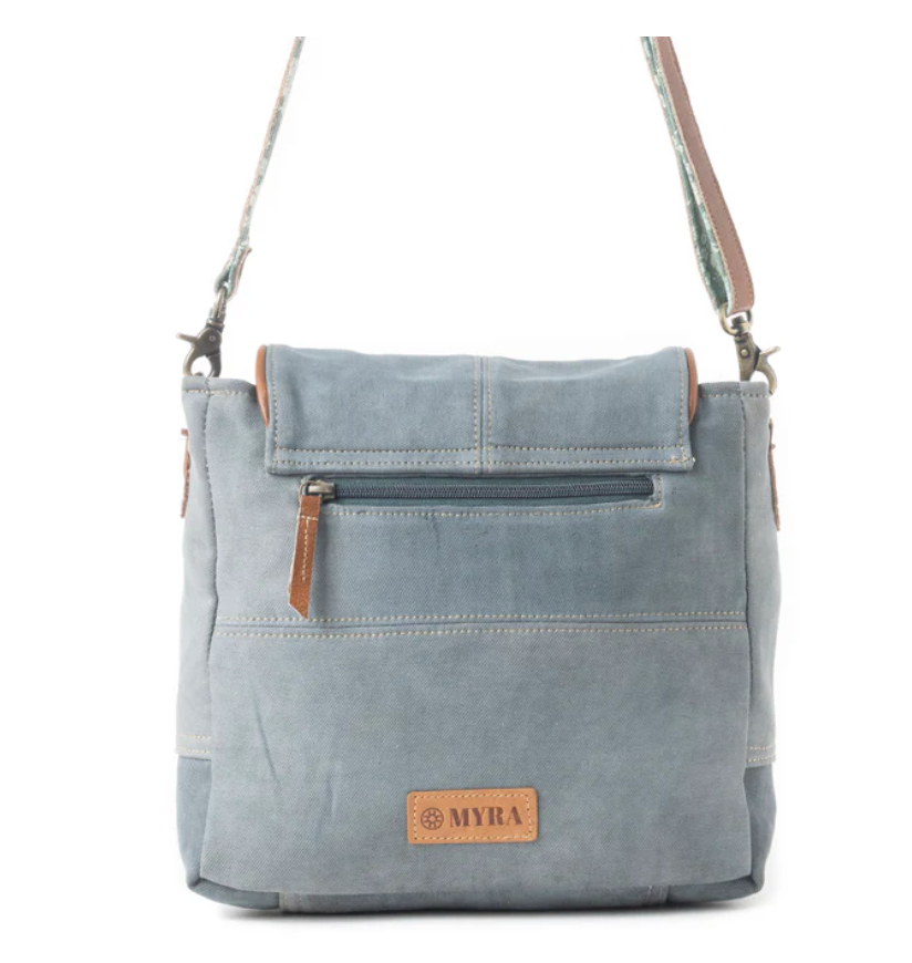 Myra | St. Tropez Explorer Shoulder Bag in Blue *FINAL SALE*