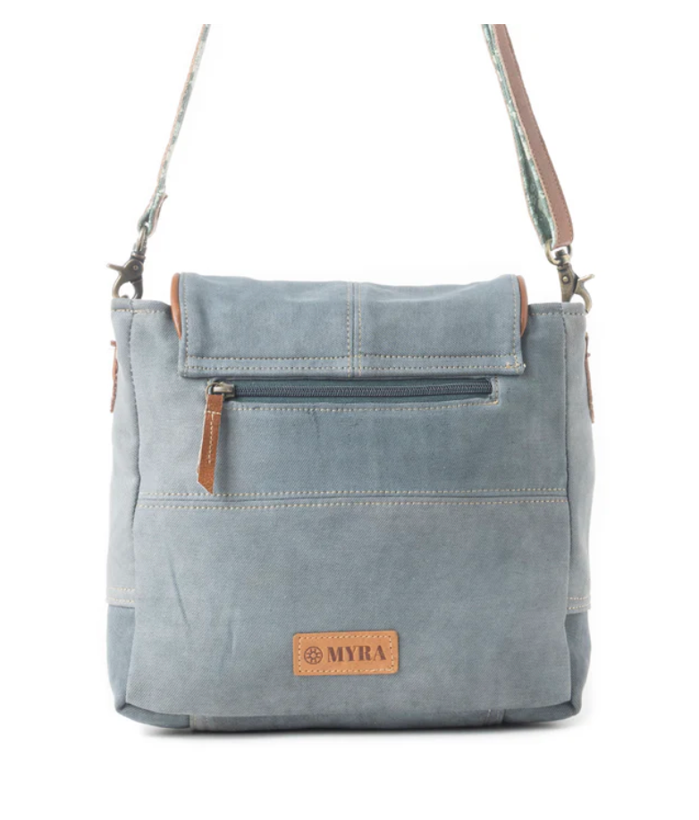 Myra | St. Tropez Explorer Shoulder Bag in Blue *FINAL SALE*