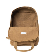 Myra | Pioneer Trek Canvas Backpack Bag in Rust Tan *FINAL SALE*