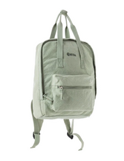 Myra | Pioneer Trek Canvas Backpack Bag in Light Green *FINAL SALE*