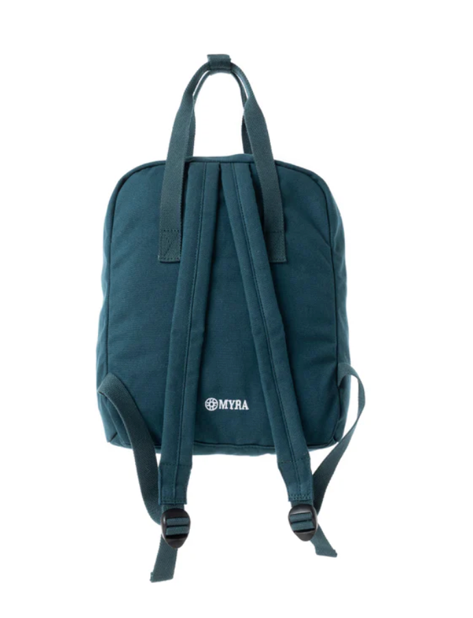 Myra | Pioneer Trek Canvas Backpack Bag in Blue *FINAL SALE*