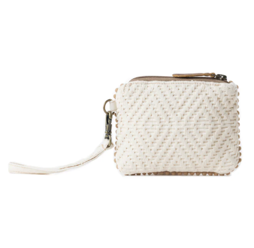 Myra | Sierra Whisper Woven Pouch in Dusty Ivory *FINAL SALE*