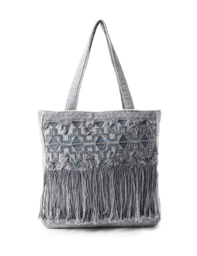 Myra | Smoky Mountain Fringe Tote Bag *FINAL SALE*
