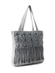 Myra | Smoky Mountain Fringe Tote Bag *FINAL SALE*