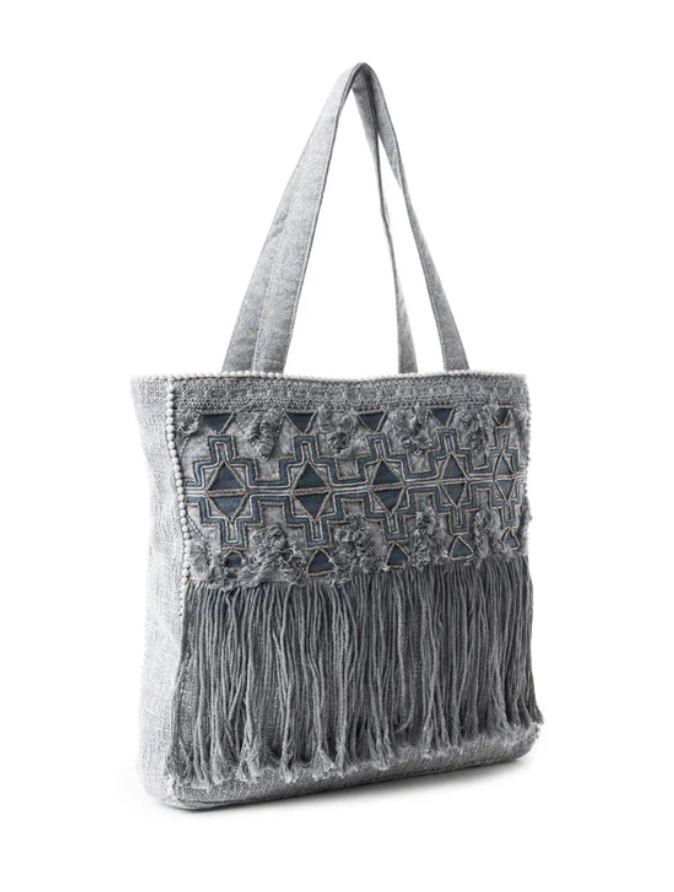Myra | Smoky Mountain Fringe Tote Bag *FINAL SALE*
