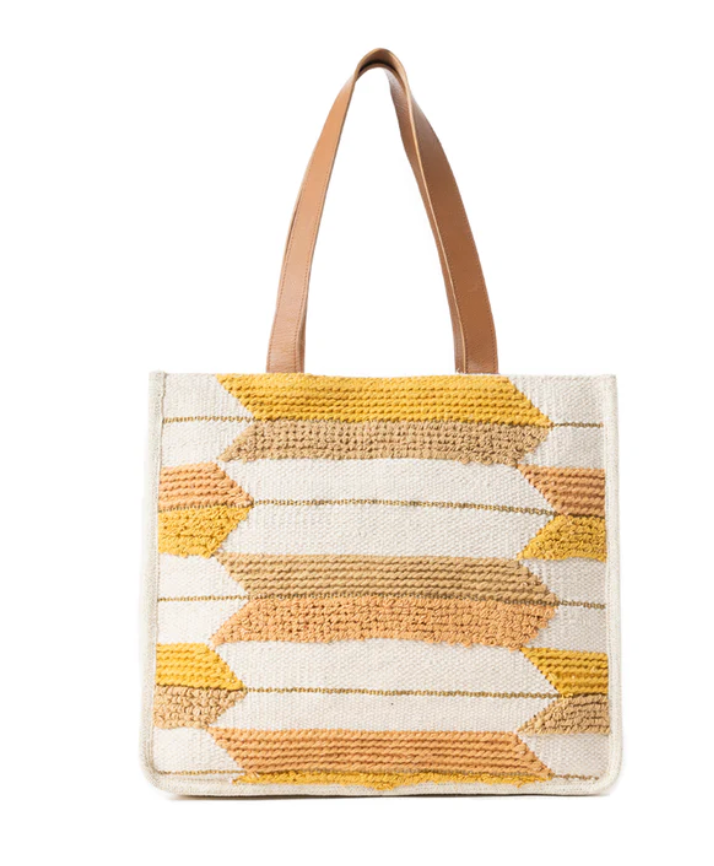 Myra | Rays on the Range Tote Bag in Dusty Caramel  *FINAL SALE*