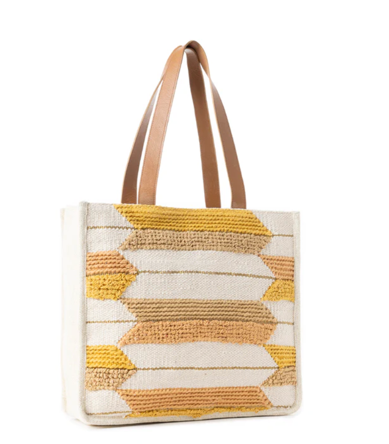 Myra | Rays on the Range Tote Bag in Dusty Caramel  *FINAL SALE*