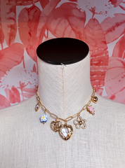 Lover of Pearl  Charm Necklace  *Final Sale*