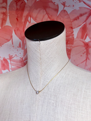 Classic Touch Stainless Steel Necklace *Final Sale*