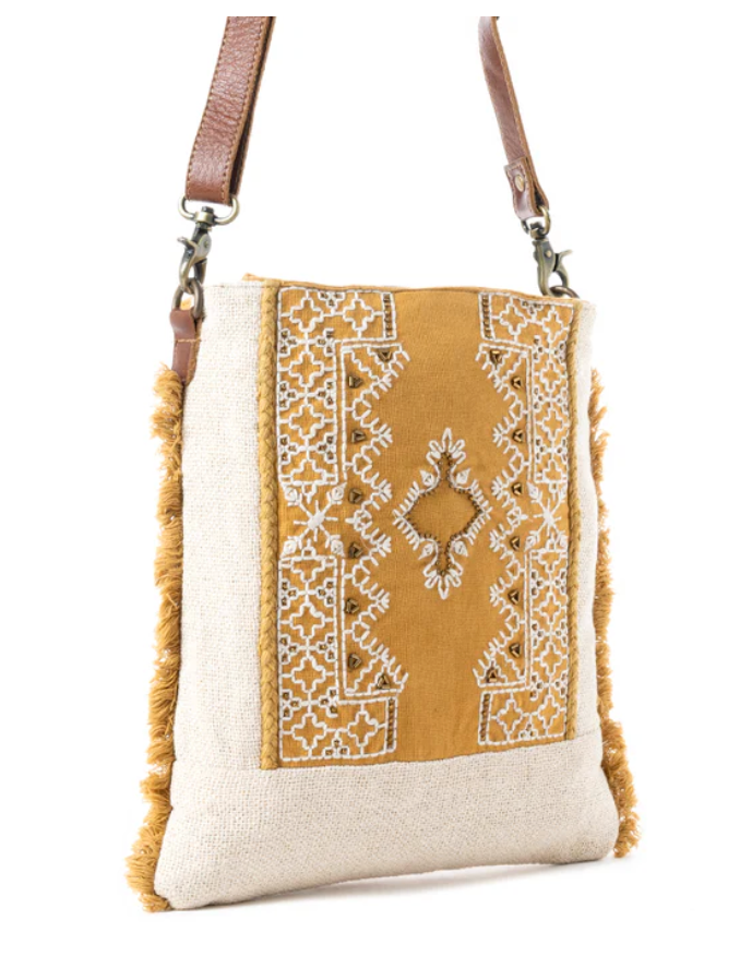 Myra | Harvest Grove Shoulder Bag in Golden Bloom *FINAL SALE*