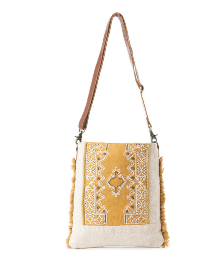 Myra | Harvest Grove Shoulder Bag in Golden Bloom *FINAL SALE*