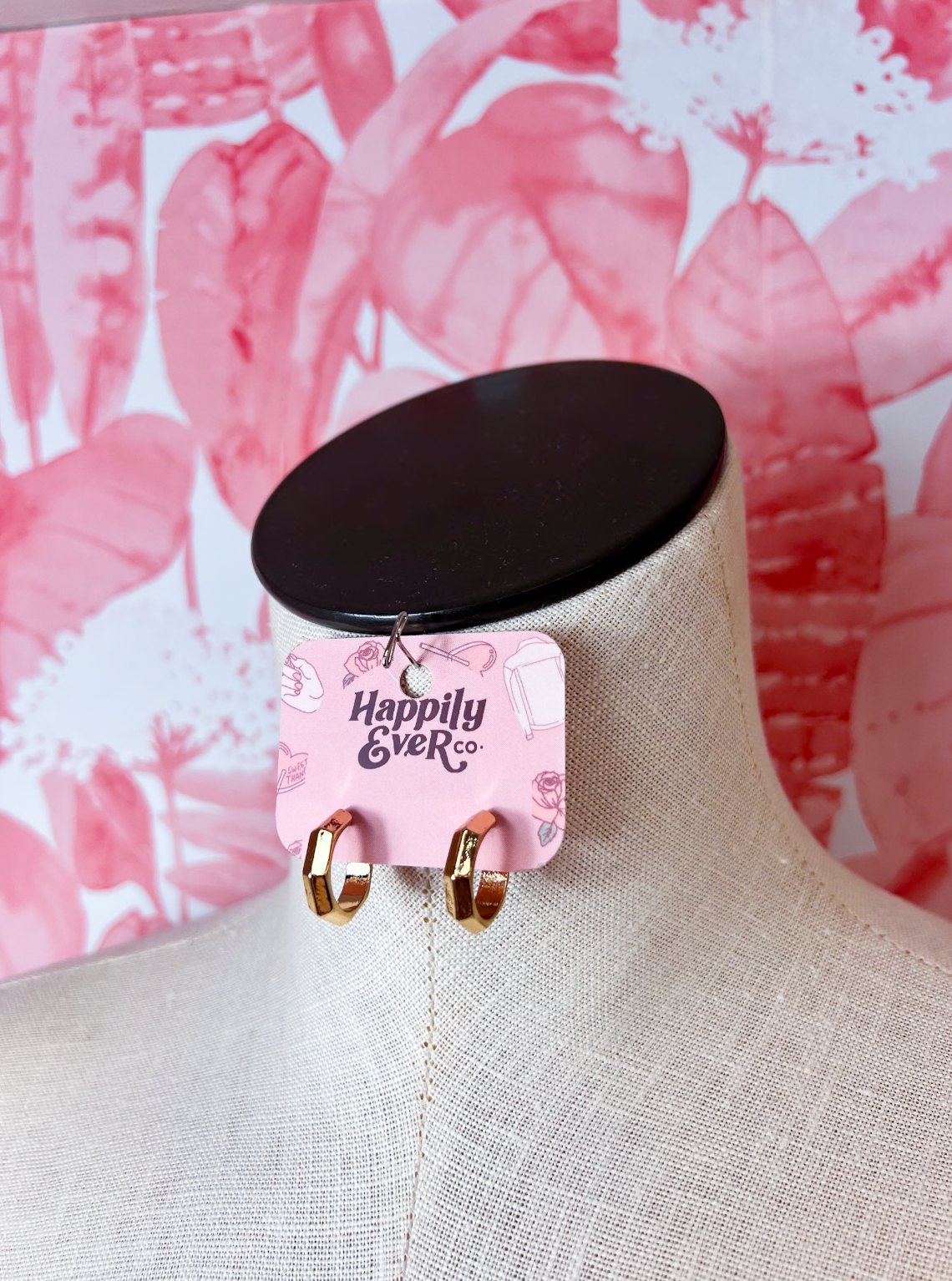 To The Point Hoop Huggie Earrings in Gold *Final Sale*