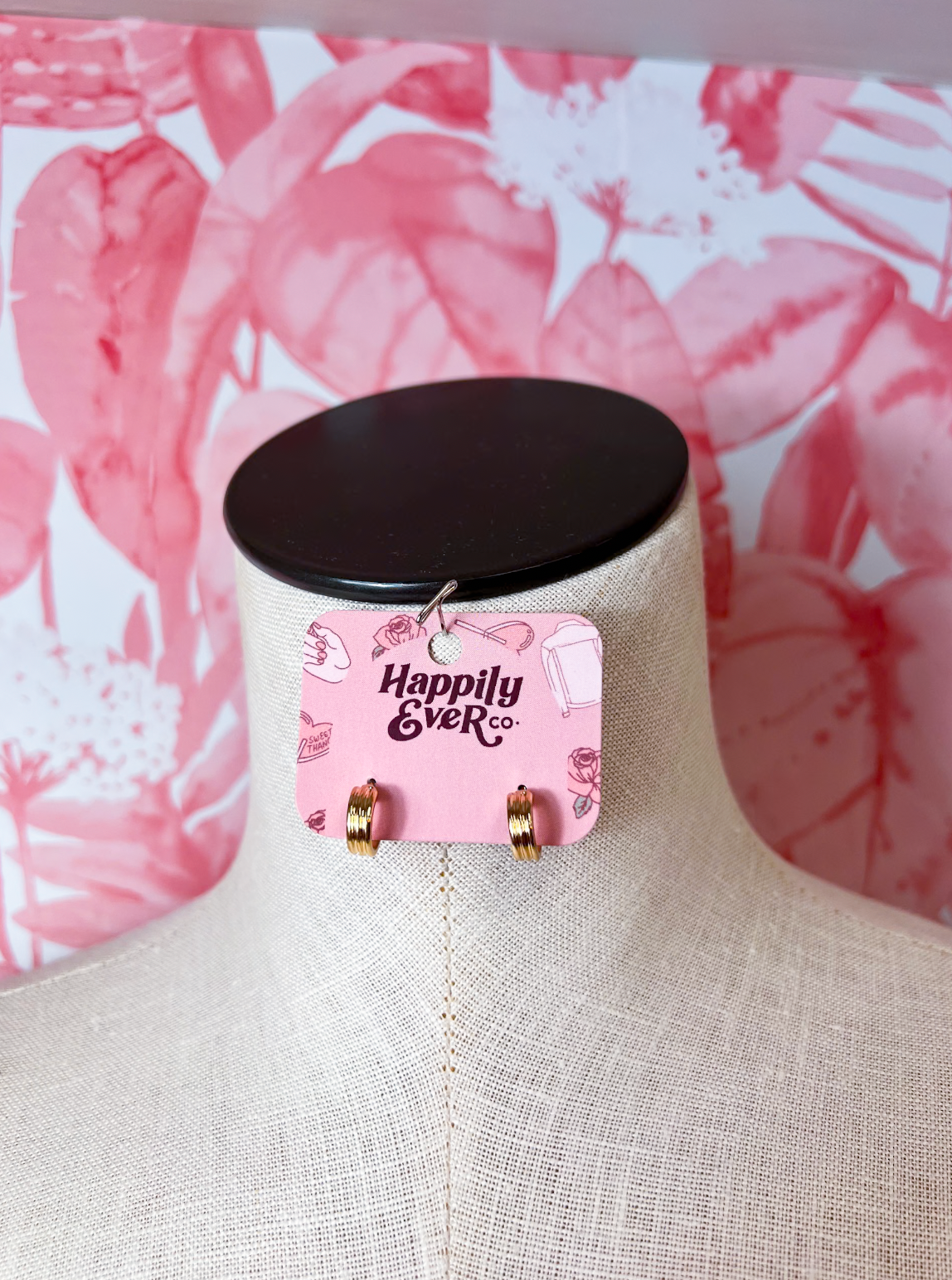 Triple Hoop Huggie Earrings *Final Sale*