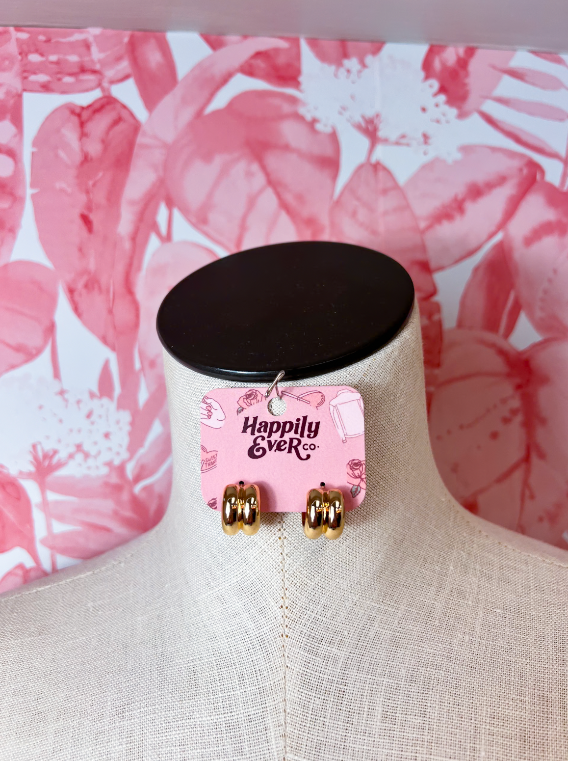 Double Hoop Huggie Earrings *Final Sale*