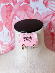 Classic Huggie Hoop Earrings in Gold *Final Sale*