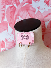 Classic Huggie Hoop Earrings in Gold *Final Sale*