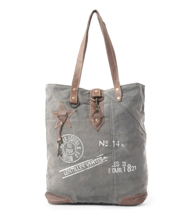 Myra | Time's Wheel Tote Bag *FINAL SALE*