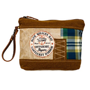 Myra | Blue Whales Bay Pouch *FINAL SALE*